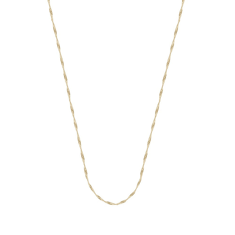 Woman Singapore Gold Anniversary 18K Chain