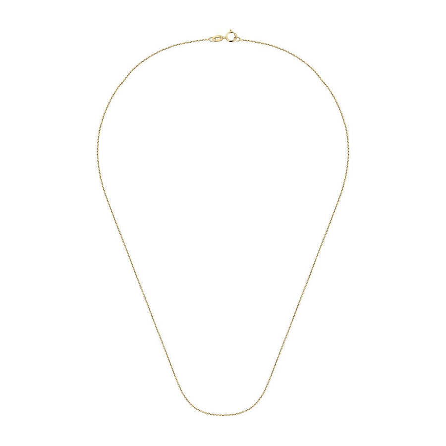 Woman Forzatina Diamantata Gold Anniversary 18K Chain