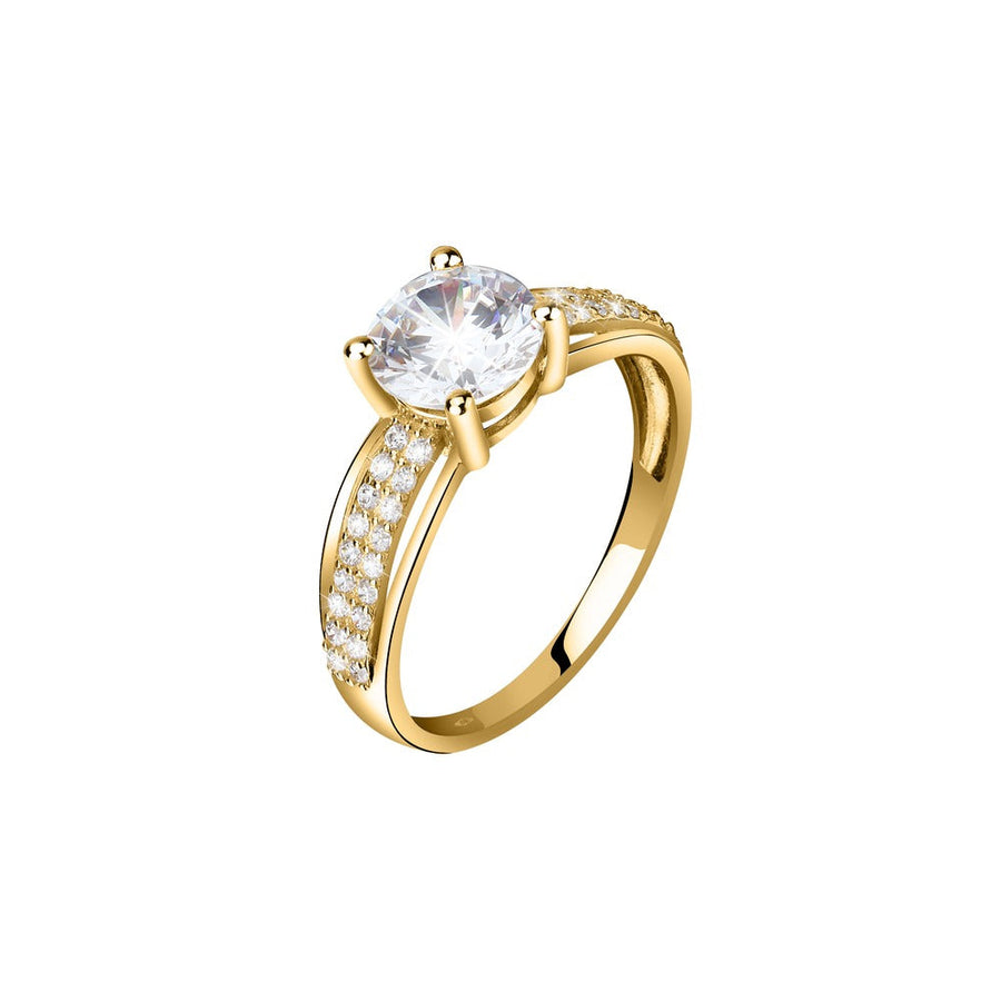 Woman Oxyde Engagement 18K Ring