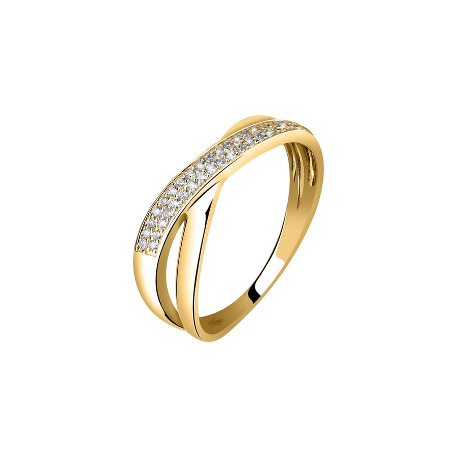 Woman Oxyde Engagement 18K Ring
