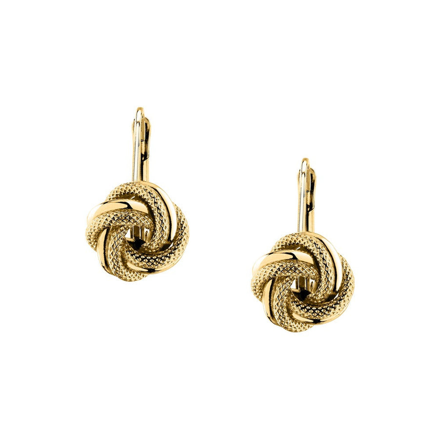 Woman Nodo Gold 18K Earrings
