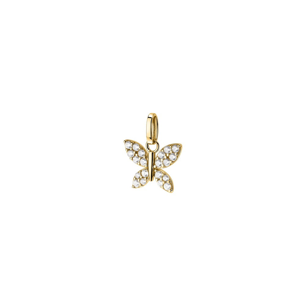 Woman Ciondoli Gold Butterfly 18K Pendant