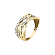 Woman Intreccio Engagement 18K Ring