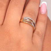 Woman Intreccio Engagement 18K Ring