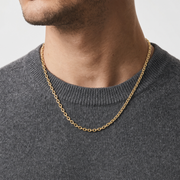 Man Traversino Gold Man 18K Chain
