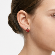 Kids B-Baby Gold Lady Bug 18K Earrings