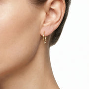 Woman Creole Gold Anniversary 18K Earrings