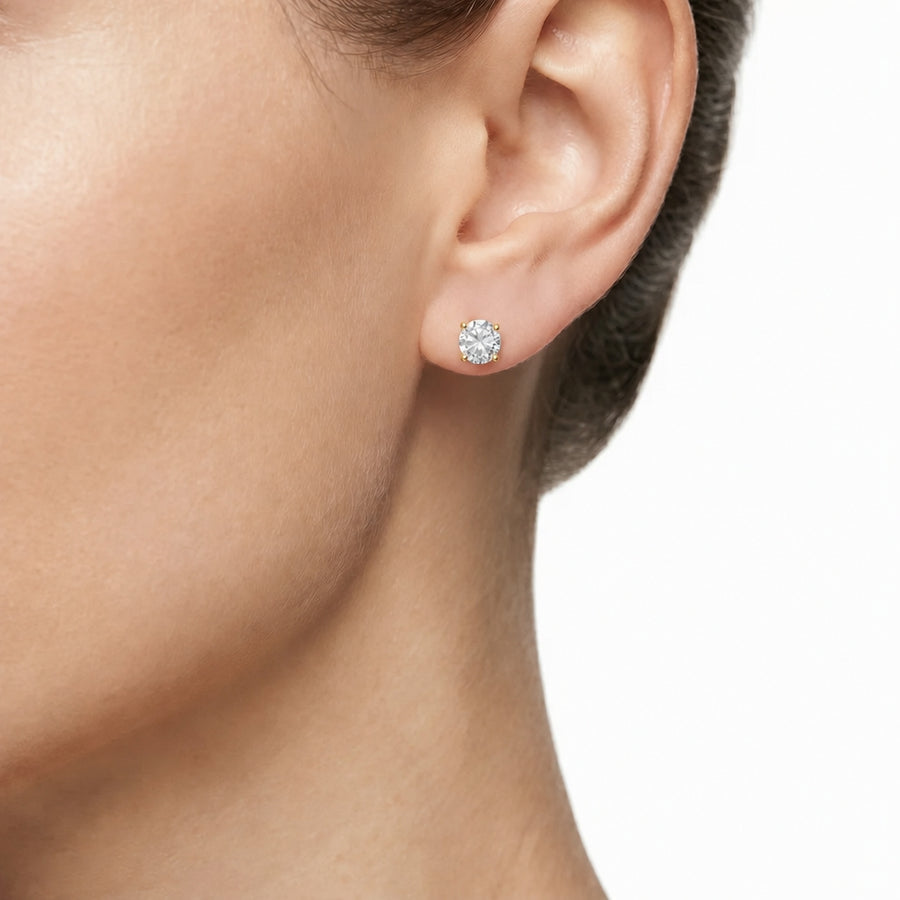 Woman Shine Gold 18K Earrings