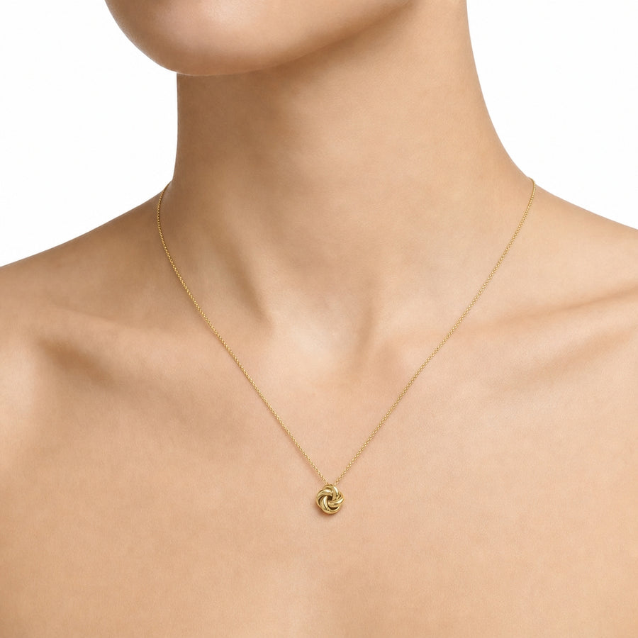 Woman Nodo Gold 18K Necklace