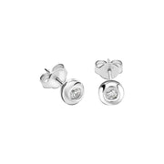 Woman Promessa Damore Diamonds 18K Earrings