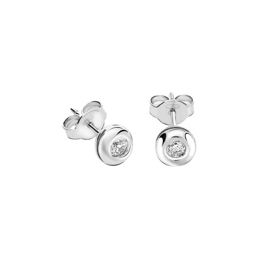 Woman Promessa Damore Diamonds 18K Earrings