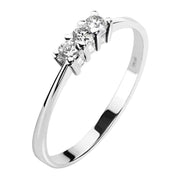 Woman Infinity Diamonds 18K Ring