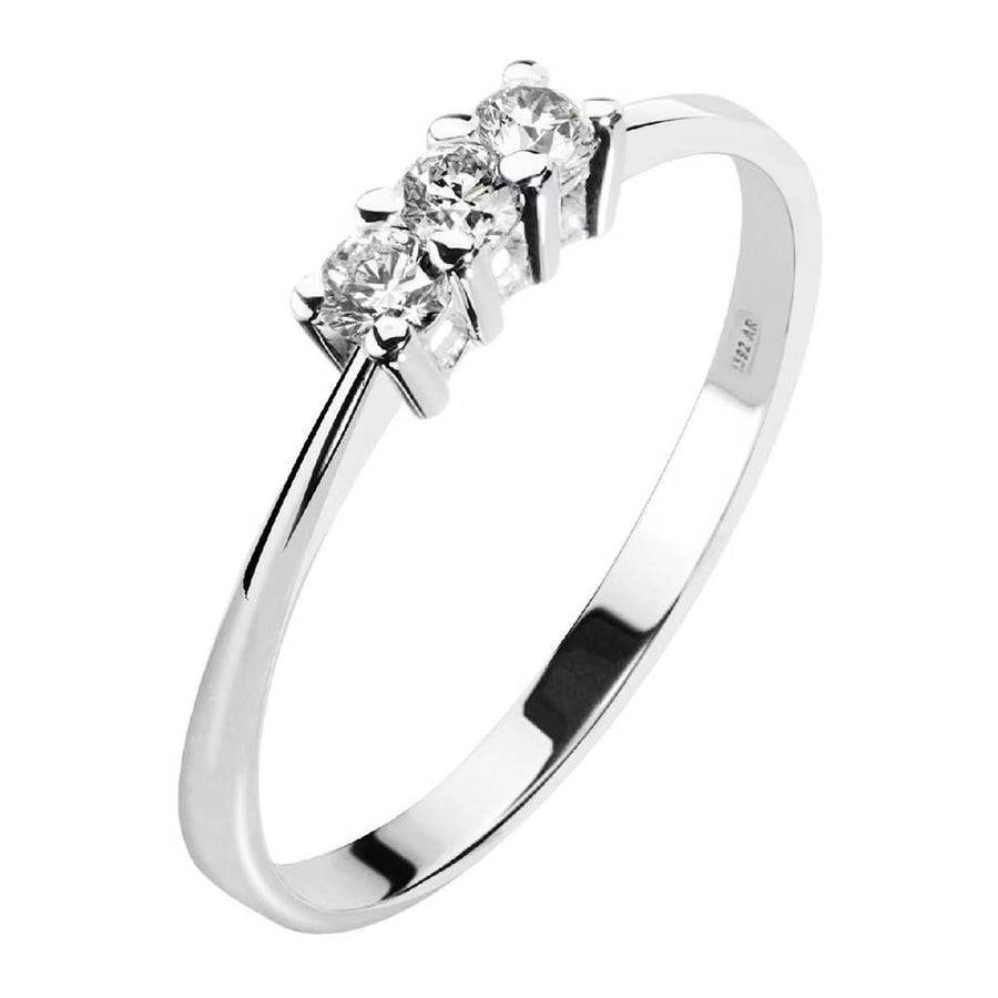 Woman Infinity Diamonds 18K Ring