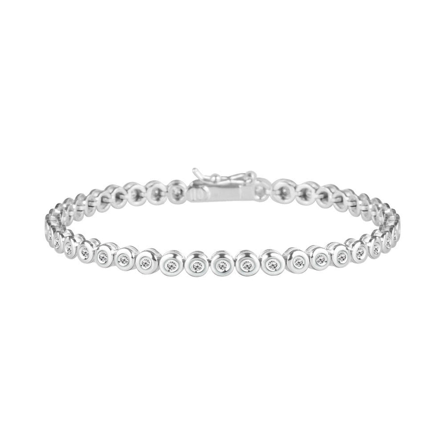 Woman B-Tennis Diamonds 18K Bracelet