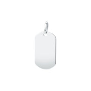 Woman Memory White Gold 18K Pendant
