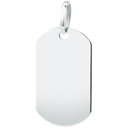 Woman Memory White Gold 18K Pendant