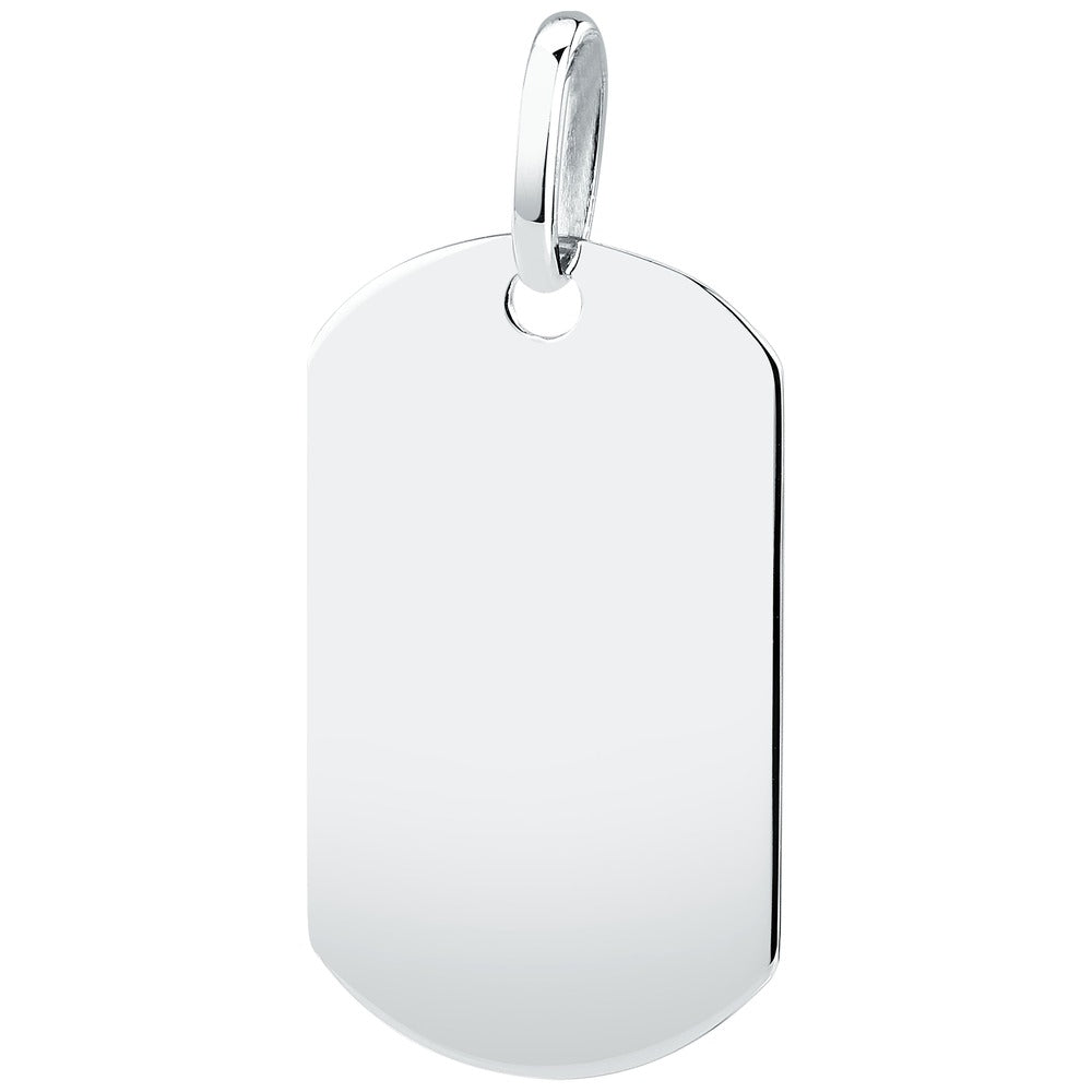 Woman Memory White Gold 18K Pendant