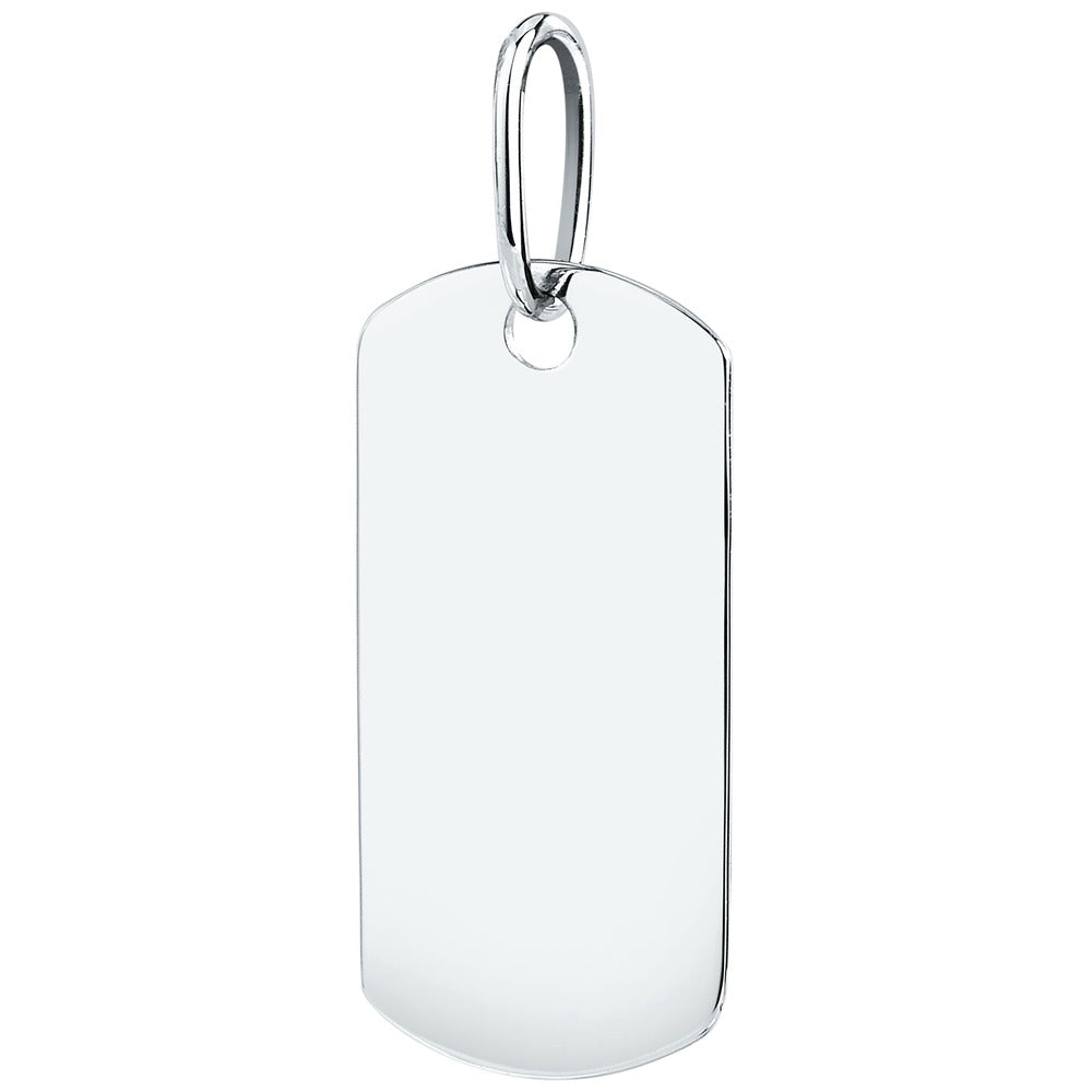 Woman Memory White Gold 18K Pendant