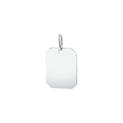 Woman Memory White Gold 18K Pendant