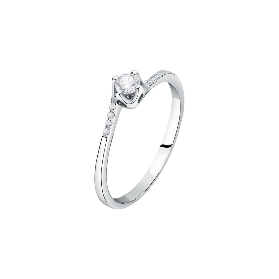 Woman Promessa Damore Diamonds 18K Ring