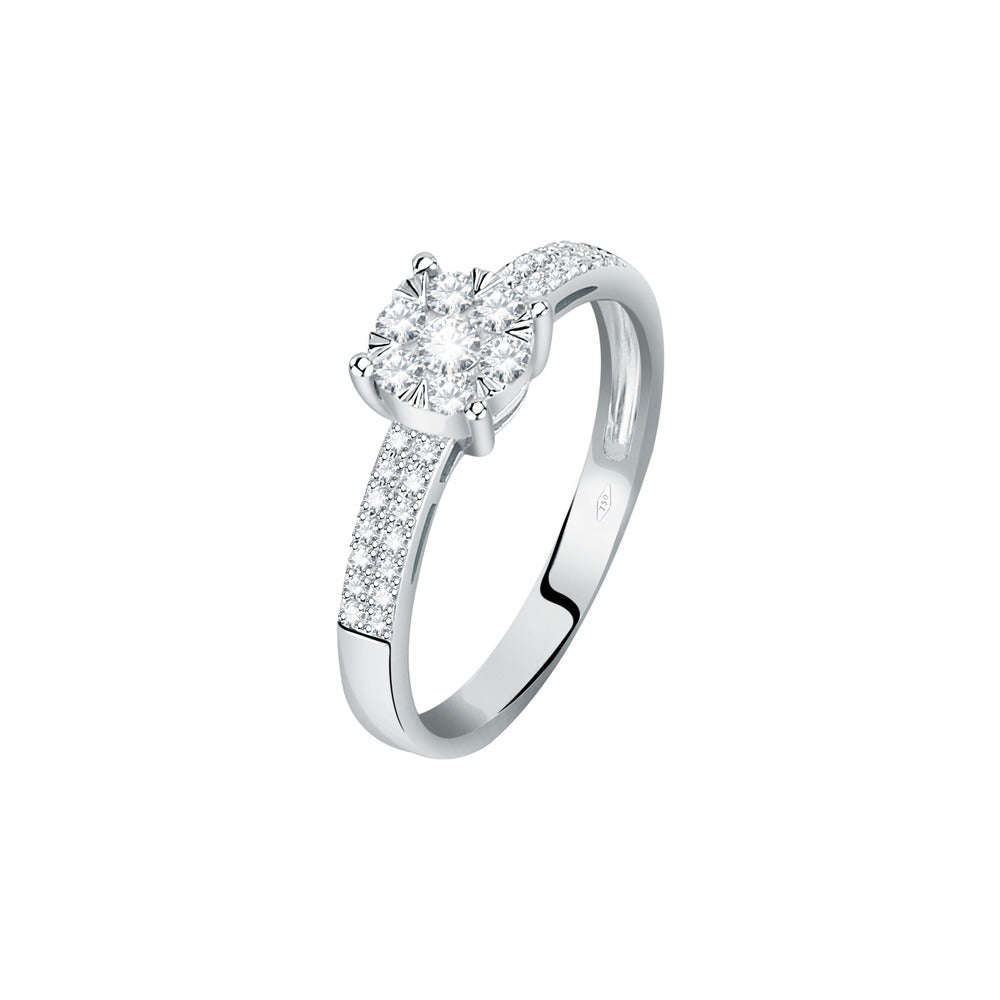 Woman Promessa Damore Diamonds 18K Ring