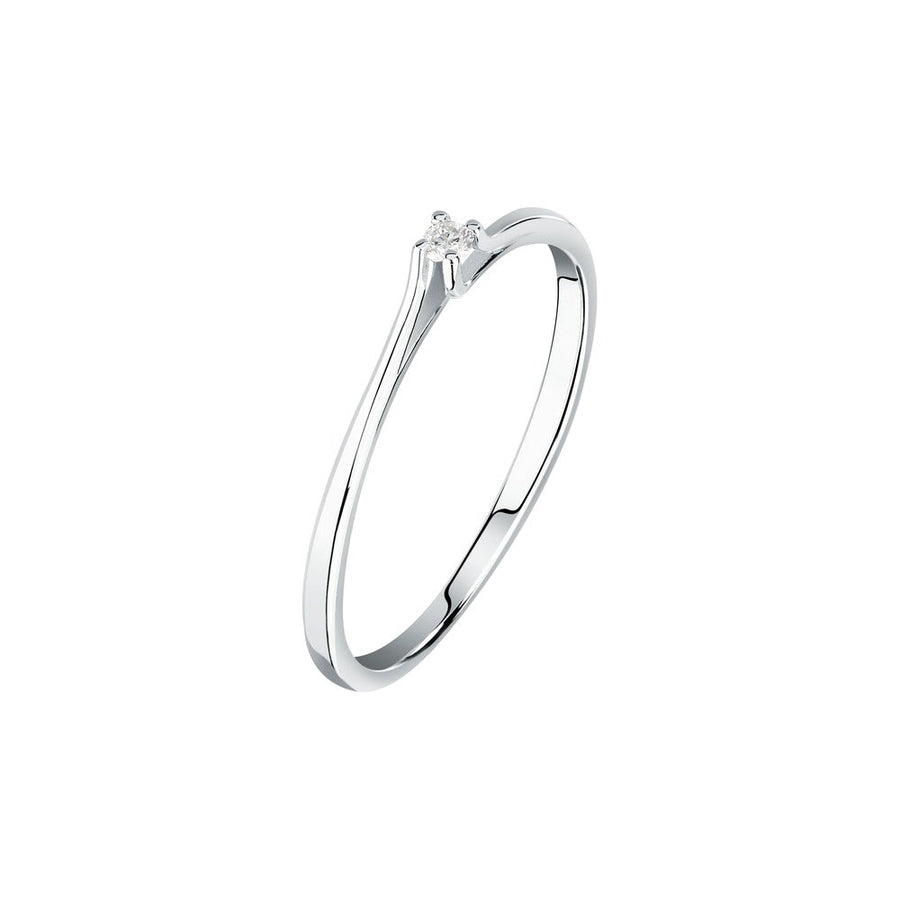 Woman Promessa Damore Engagement 18K Ring