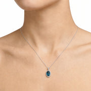 Woman Magia Stones 18K Necklace