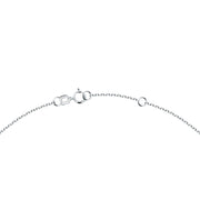 Woman Acquamarina Stones 18K Necklace