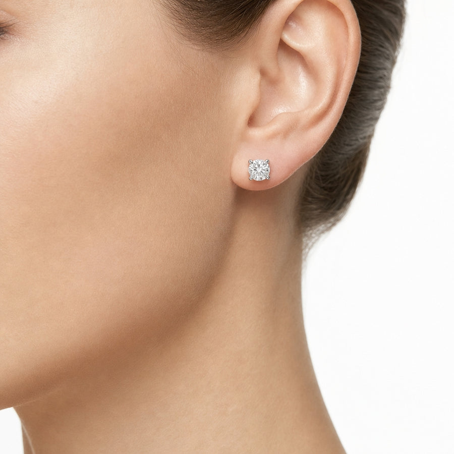 Woman Atelier Diamonds Lab-Grown 18K Earrings