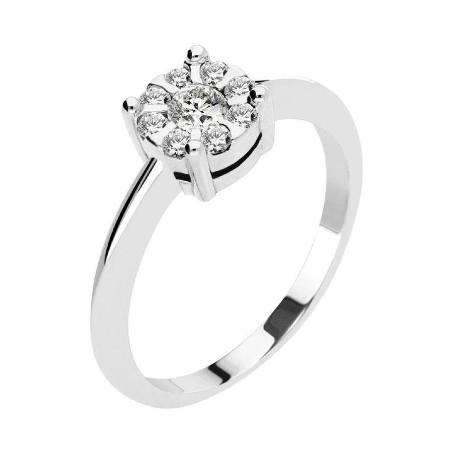 Woman Marilyn Diamonds 18K Ring