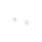 Woman B-Classic Gold Pearls 18K Earrings