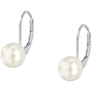 Woman B-Classic Gold Pearls 18K Earrings