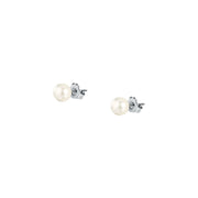 Woman B-Classic Gold Pearls 18K Earrings