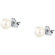 Woman B-Classic Gold Pearls 18K Earrings