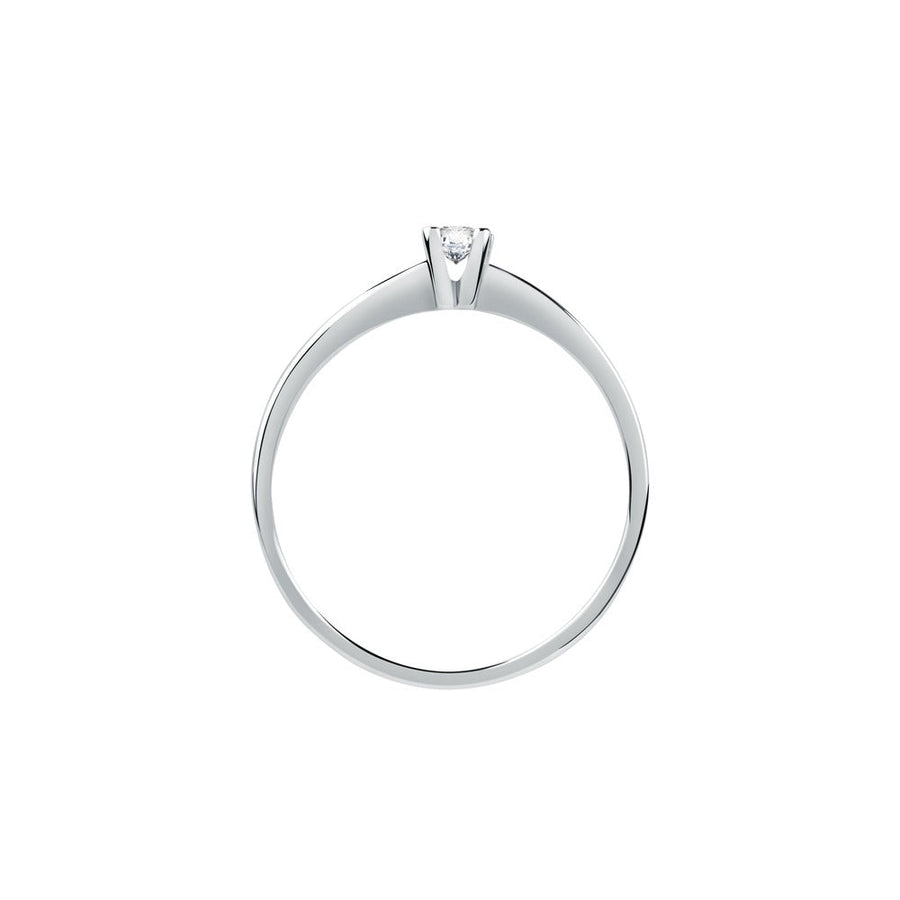 Woman Promessa Damore Engagement 18K Ring