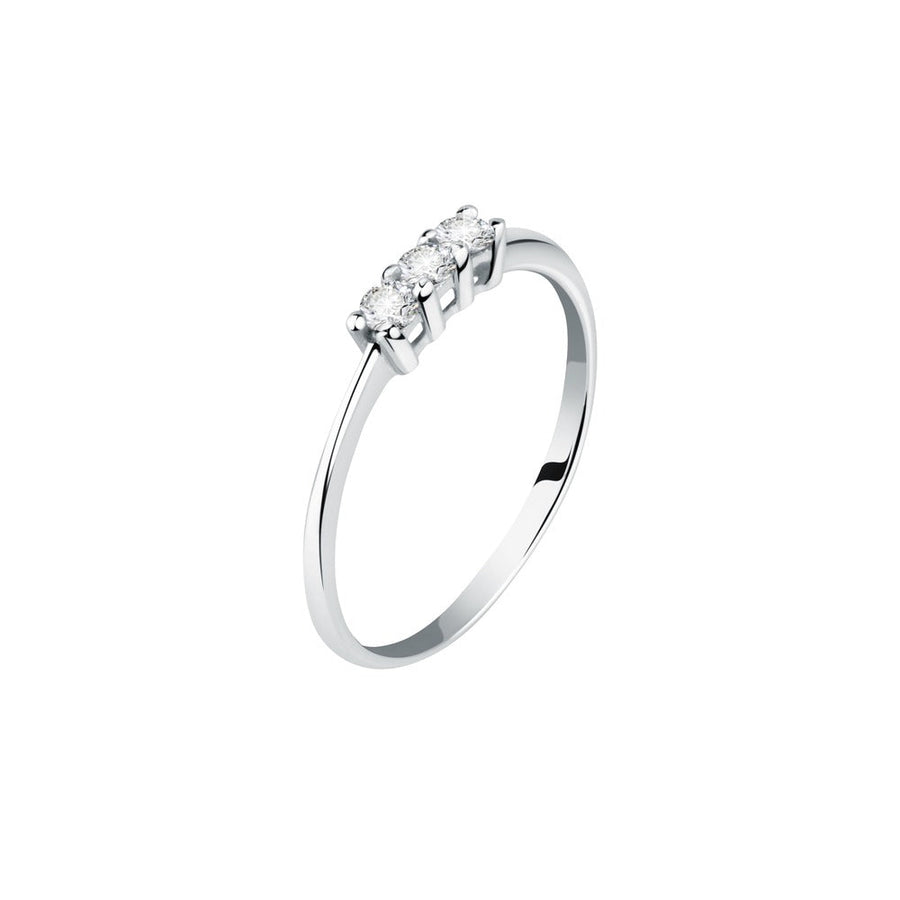 Woman Infinity Diamonds 18K Ring