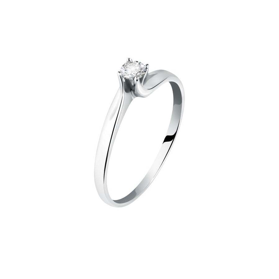 Woman Promessa Damore Engagement 18K Ring