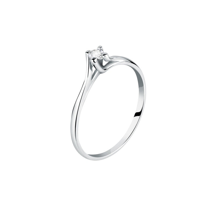 Woman Promessa Damore Engagement 18K Ring