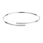 Woman B-Classic Diamonds 18K Bracelet