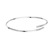 Woman B-Classic Diamonds 18K Bracelet
