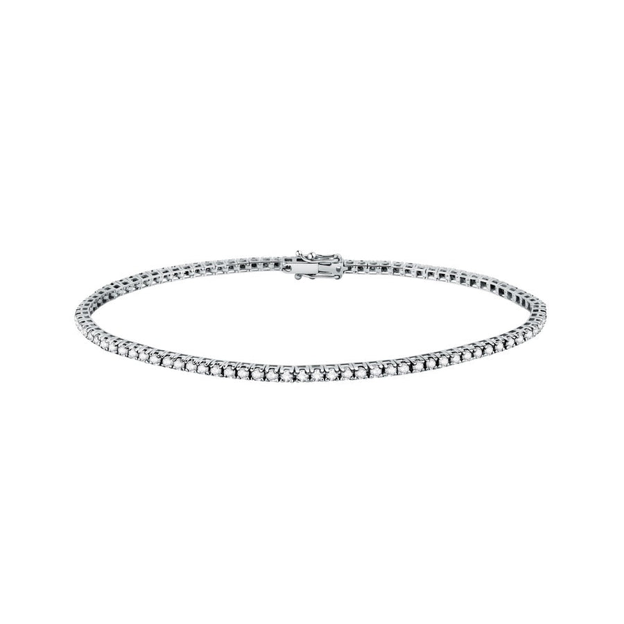 Woman B-Tennis Diamonds 18K Bracelet
