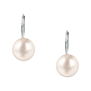 Woman B-Classic Gold Pearls 18K Earrings