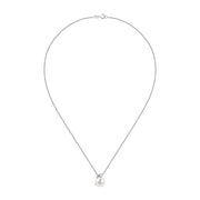 Woman B-Classic Gold Pearls 18K Necklace