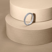 Woman Infinity Diamonds 18K Ring