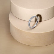 Woman Infinity Diamonds 18K Ring