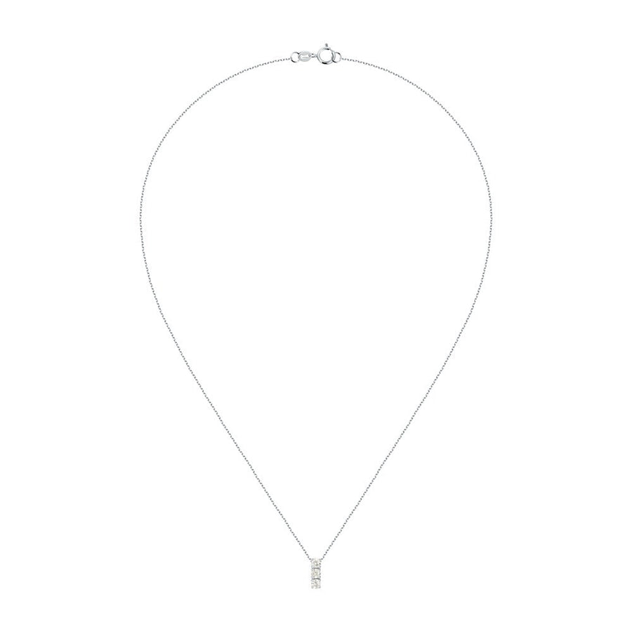 Woman Infinity Diamonds 18K Necklace