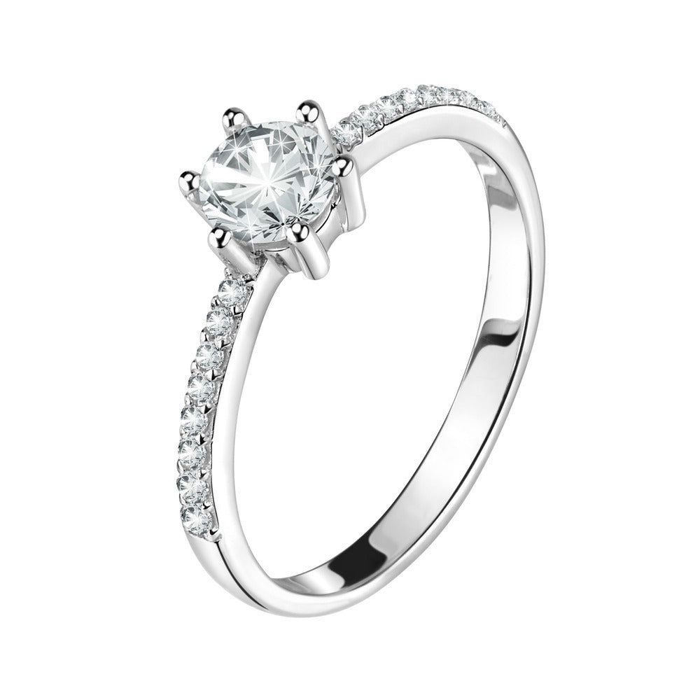 Woman Shine Engagement 18K Ring