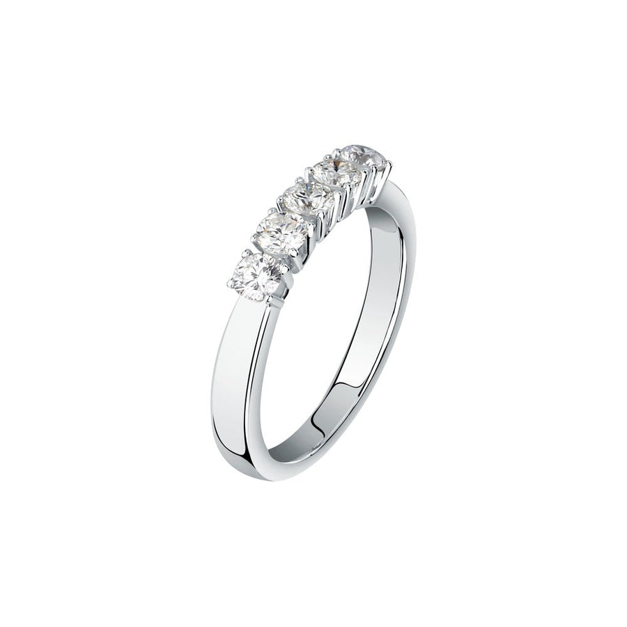 Woman Infinity Diamonds 18K Ring