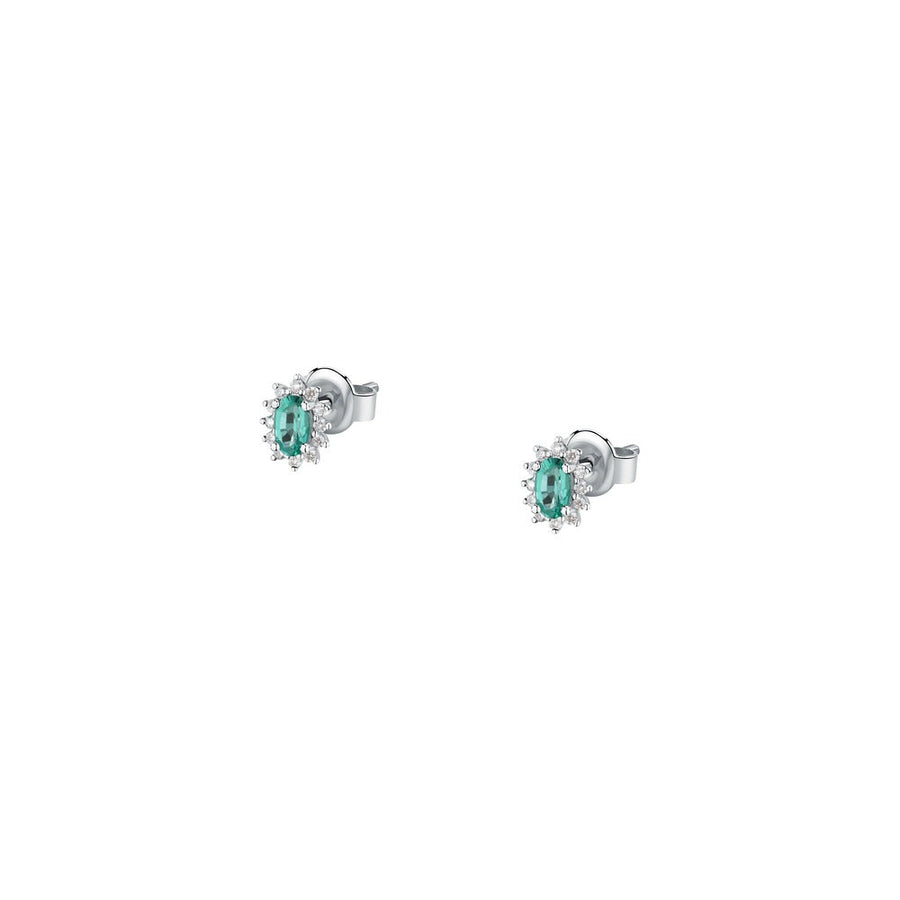 Woman Kate Stones 18K Earrings