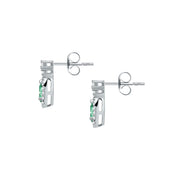 Woman Armonia Stones 18K Earrings